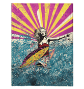 Coastal Adventure Sherpa Blanket - Beyond T-shirts